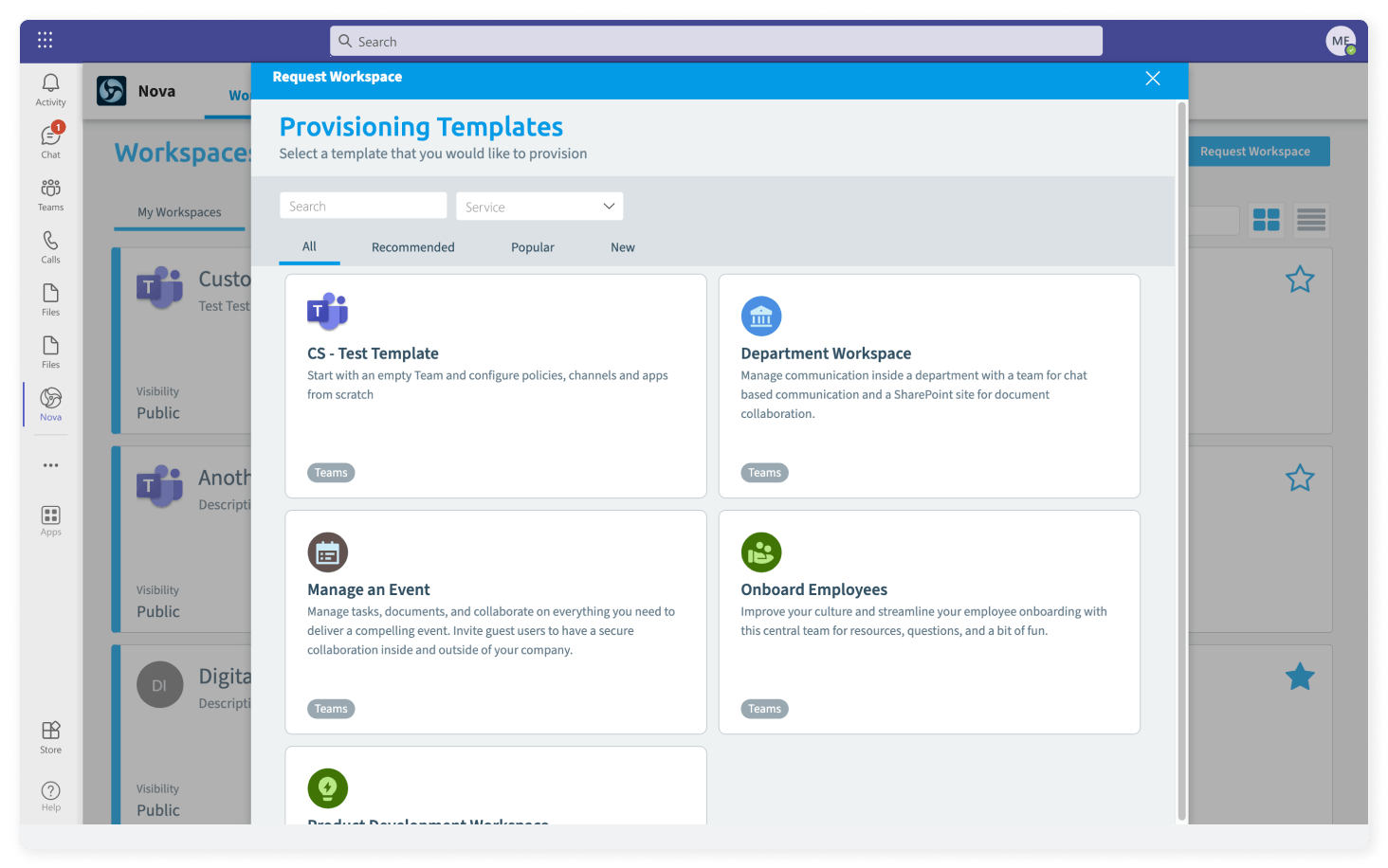 Features-Nova app